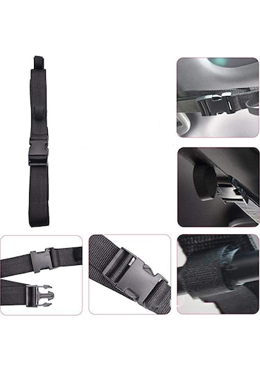 2 Paket Araba Olta Tutucu, 5 Çubuk Olta Depolama Raf,siyah