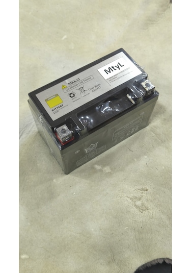 Kuba Az 50cc Uyumlu Kaliteli Hazır Şarjlı Akü 12 V 7 Ah