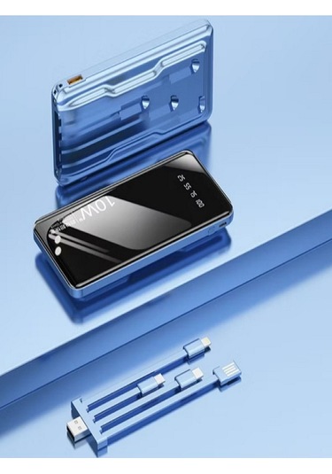 Kendinden Kablolu 10.000 Mah Powerbankk