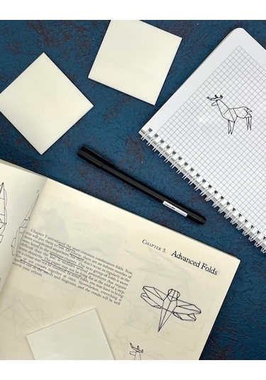 Homix Yapışkanlı Şeffaf Post-ıt Not Kağıdı L-3