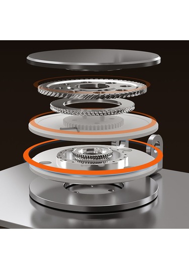 Mt131 Masaüstü Tutucu Soğutma Alüminyum Alaşımlı 360 Dönebilen Katlanabilir Stand Gümüş