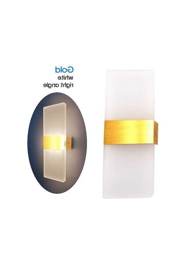 Novahub Led Piyano Tuşu Duş Aydınlatması - Altın Renk, 270x100mm, 6w, Akrilik Gövde, Enerji Tasarruflu Gümüş Gümüş