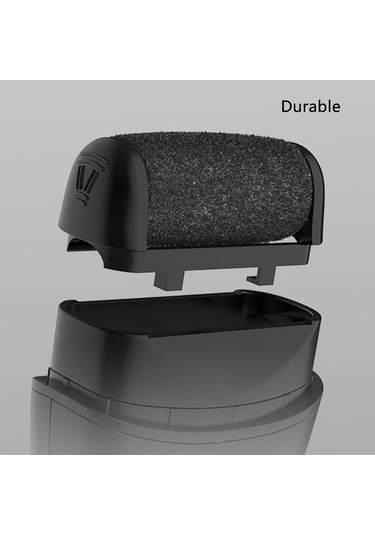 V-618 Dijital Ekranlı Elektrikli Ayak Nasır Sökücü Pedikür Aletleri Ayak Bakım Seti Siyah