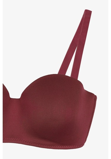 Kadın Dolgusuz Mikro Straplez Sütyen Yeşil