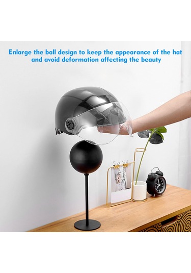 Xindoker Duvar Veya Masa Üstü Motosiklet Kask Tutucu - Çift Kanca, 180 Döner, Katlanabilir - Kask, Palto, Basketbol Ve Daha Fazlası İçin Alüminyum Tasarım