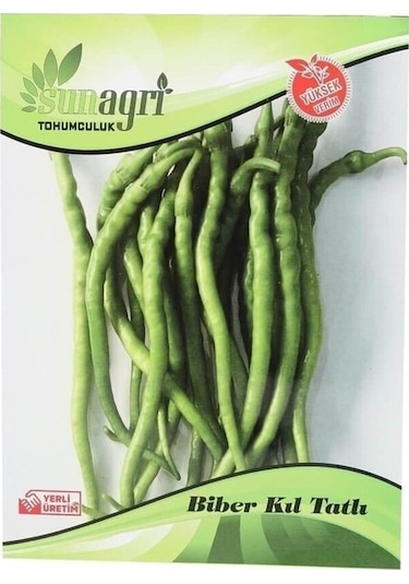 Tohumculuk Tatlı Kıl Biber Tohumu 5 Gr Ata Tohum