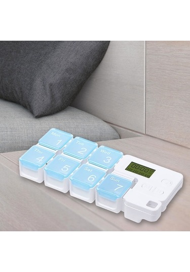 Pazly Suntek Organizatör Mavi Magideal Hediye Hap Haftalık Dağıtıcı Jl Mavi