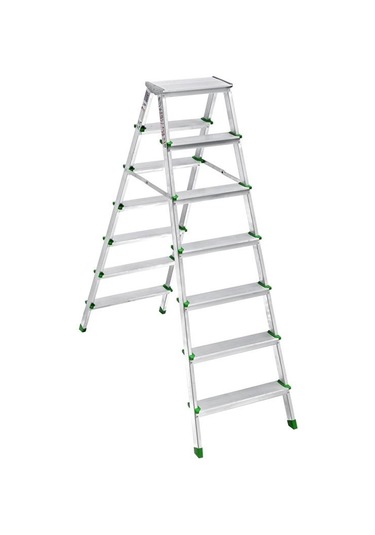 Ennalbur Sm Saraylı 7+7 Çift Taraflı Alüminyum Merdiven