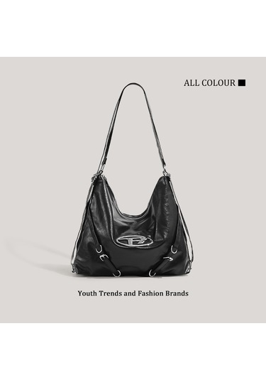 Charhp&kejnt Büyük Kapasiteli Omuz Ve Sırt Çantası İle Şık Ve Çok Yönlü Seyahat Çantası Siyah