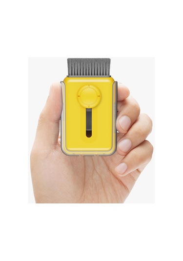 Homyl Köşe Yarık Silgi, Dizüstü Bilgisayar Klavye Temizleme Sarı