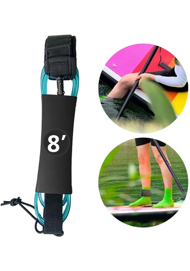 Suntek Sörf Tahtası Tasma Kürek Aksesuarları Tpu 8ft-mavi