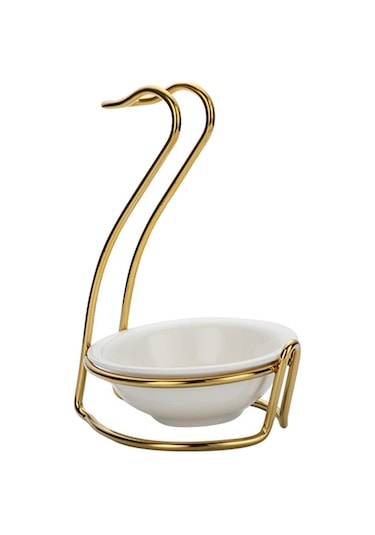 Suntek Ayakta Yemek Dinlenme Restoran Mutfak Hotpot Restoran Kuğu Şekli Altın