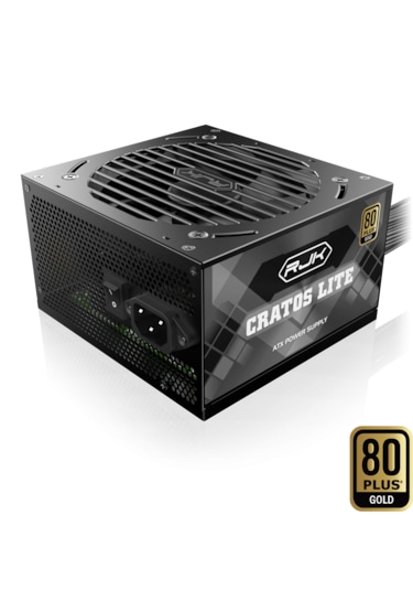 Raijintek Cratos Lite 1000w 80+ Gold Atx 3.1 Pcıe 5.1 Siyah Güç Kaynağı 0r30b00036