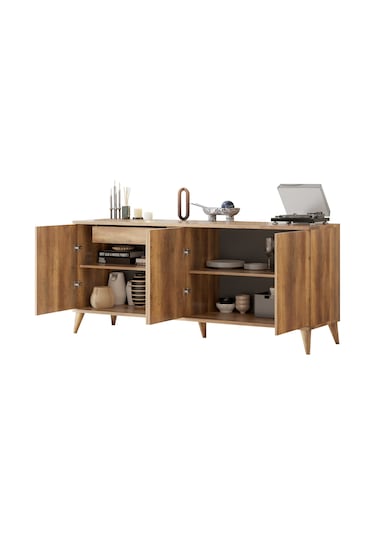 Sephia Yemek Odası Konsol - Oslo Ceviz 182x85x50 Ceviz