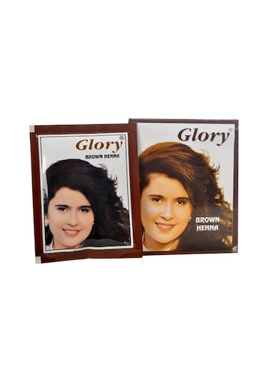 Glory Glory Kahverengi Hint Kınası (Brown Henna) 10 Gr Paket