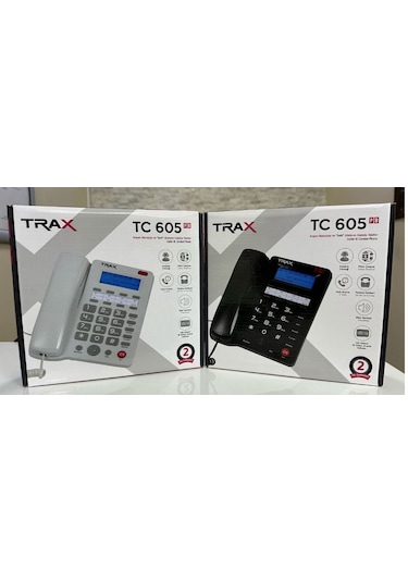 Ekranlı Masaüstü Kablolu Telefon Tc-605 5131