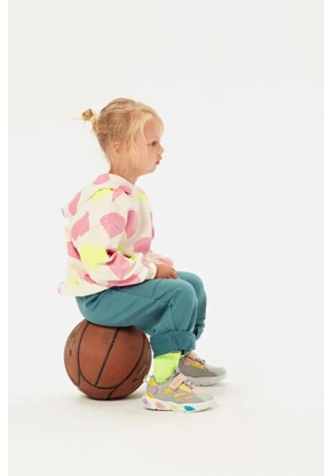 Vicco Lamb 346.p25k.227 Anatomik Taban Işıklı Kız Çocuk Spor Ayakkabı Gümüş 26-30 Gümüş