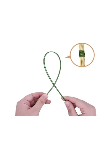 Roco Paper Çiçek Teli No:20 1.2mm - 15 Adet 60 Cm - Yeşil