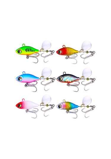 Hengjıa Batık Vıb Sahte Yemler Payet Yemler, Boyut: 4.8cm 7g 6 Renk Kutulu