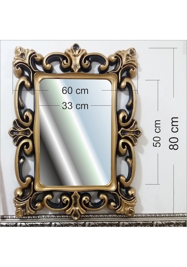 Dev Büyük Banyo Salon Koridor Yatak Odası Etajer Duvar Boy Aynası