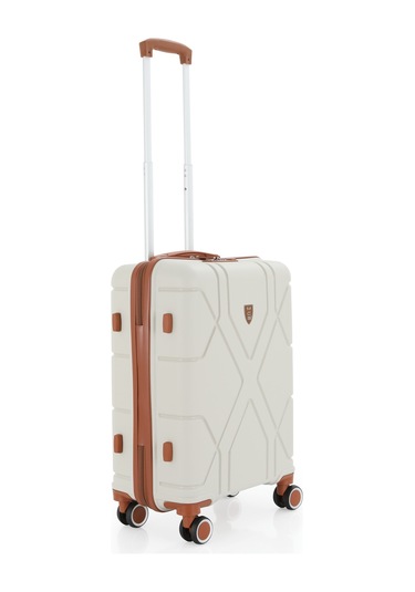 Mçs Polipropilen Valiz V375 55 Cm S23sy100000155 11139 Kemik - Kahverengi