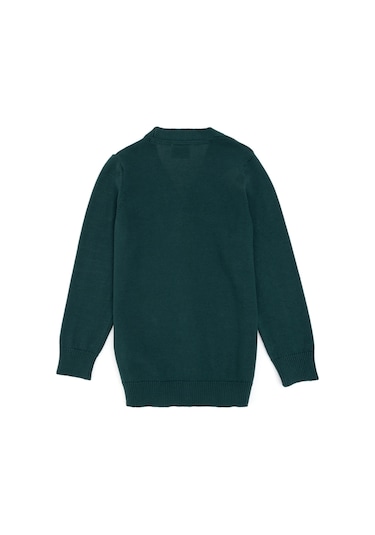 U.s. Polo Assn. Erkek Çocuk Koyu Yeşil Hırka Triko 50295571-vr079 Koyu Yeşil