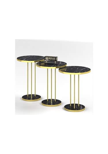 Zigon Sehpa Terra Bendir Gold