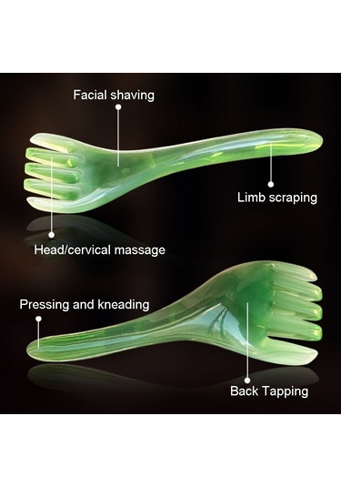 Beş Pençeli Masaj Meridian Stres Azaltıcı Masaj Tarağı