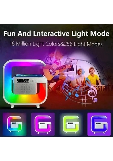 Conventions1 Kablosuz Şarj İstasyonu Masa Lambası Gece Lambası