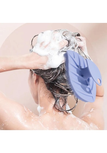 Suntek El Temizleyici Cilt Fırçası Saç Derisi Menekşe