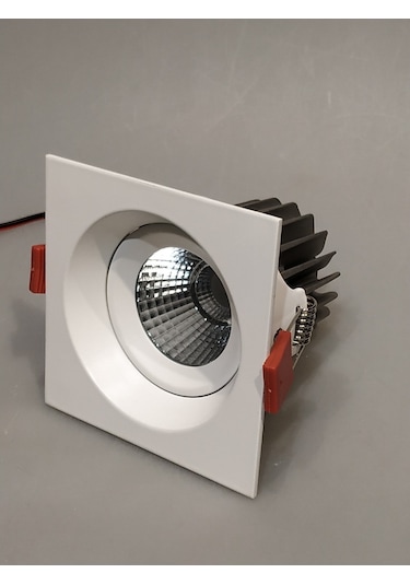 12W Günışığı Kare Hareketli Led Spot