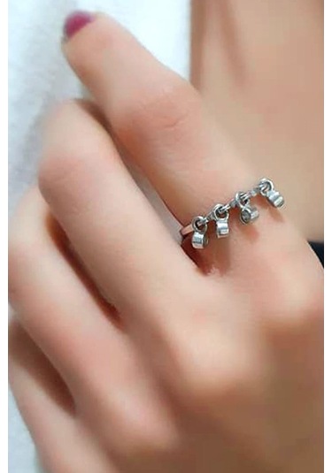 Zirkon Taşlı Gümüş Yüzük 17 (460740007)