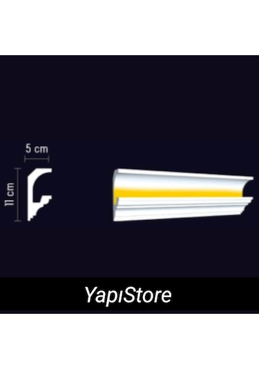 Stropiyer Kartonpiyer Led-1 Modeli Tavan Kaplama Işık Bandı