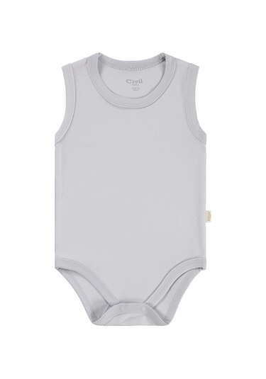 Civil Baby 3'lü Karışık Renk 3-36 Ay Çıtçıtlı Badi - Pembe