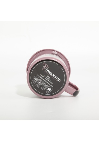 Freecamp Campers Emaye Mug 350ml-lila