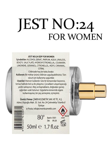 Jest No:24 Edp For Women