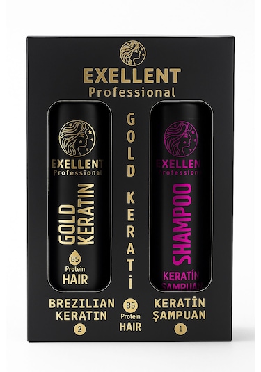 Exellent Brezilya Keratin Ve Şampuanı Tüm Saç Tipleri