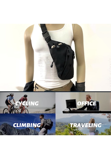 Moveevo Erkek Nylon Outdoor Çanta - Su Geçirmez, Çok Fonksiyonlu, Çapraz Askılı/göğüs Çantası, Yeşil Sol Omuz Xb-006 Yeşil Moveevo Erkek Nylon Outdoor Çanta - Su Geçirmez, Çok Fonksiyonlu, Çapraz Askılı/göğüs Çantası, Yeşil Sol Omuz Xb-006 Yeşil