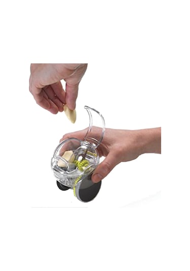 Sarımsak Presi, Sarımsak Dilimleyici, Sarımsak Presi, Manuel Ezici, Sarımsak İçin Pratik, Mutfak Malzemeleri Siyah