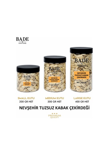 Kavrulmuş Tuzsuz Kabak Çekirdek Nevşehir 300 Gr. 300 G