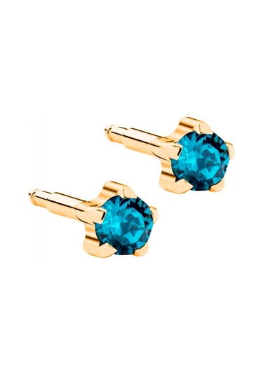 Nur Dükkanı Steril Kulak Delme Küpesi 1 Çift Nina Marka N11.997 Altın