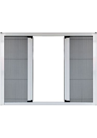 Duble Plise Pileli- Akordiyon Katlanır Sineklik Kapı Pencere