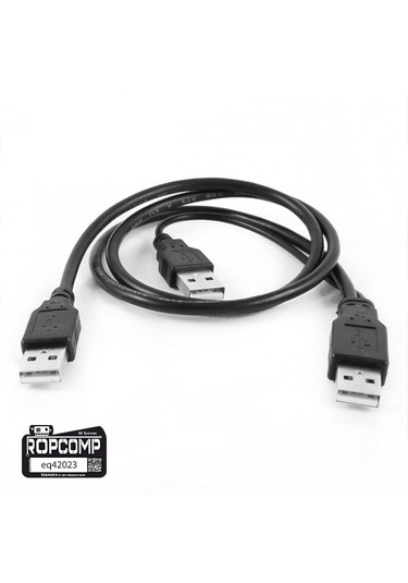 Ropcomp Harici Hdd Power Data Kablosu Usb Y