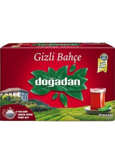 Doğadan Gizli Bahçe 100'lü Demlik Poşet Çay, 320 Gr.