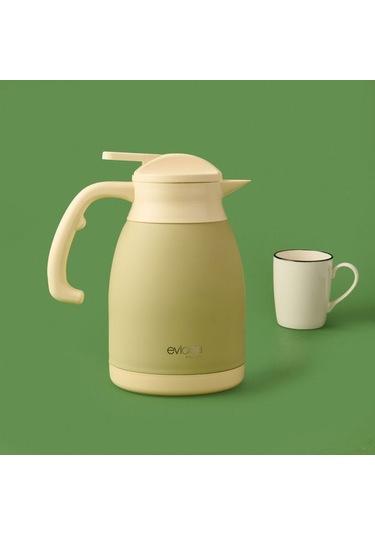 Evidea Kitchen Çay Termosu - Bej - 1,5 Lt Bej