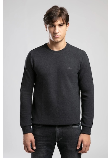Lee Cooper Erkek Sweat 261 Lcm 241063 7501 Antrasit Antrasit