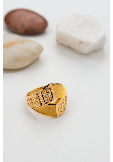 Latif Kuyumculuk 22 Ayar Altın Füzyon Kadın Yüzük Lkyzk1547 Altın