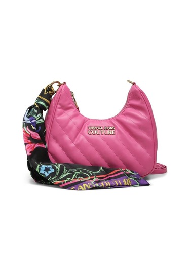 74va4ba8-zs409-406 Versace Kadın Omuz Çantası Fuşya