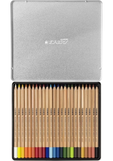 Lyra Rembrandt Aquarell 24'Lü Metal Kutu