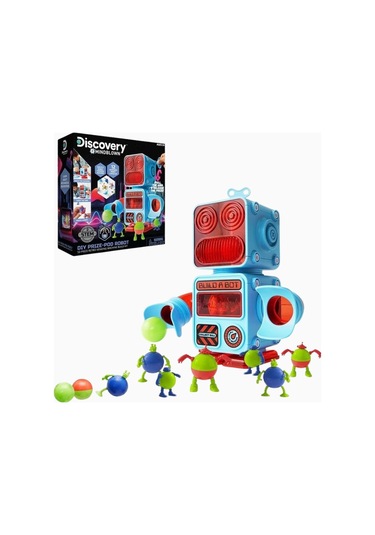 Discovery Mindblown Dıy Prize-pod Retro Otomat Robot Yapım Seti Bilim Seti Kırmızı-mavi